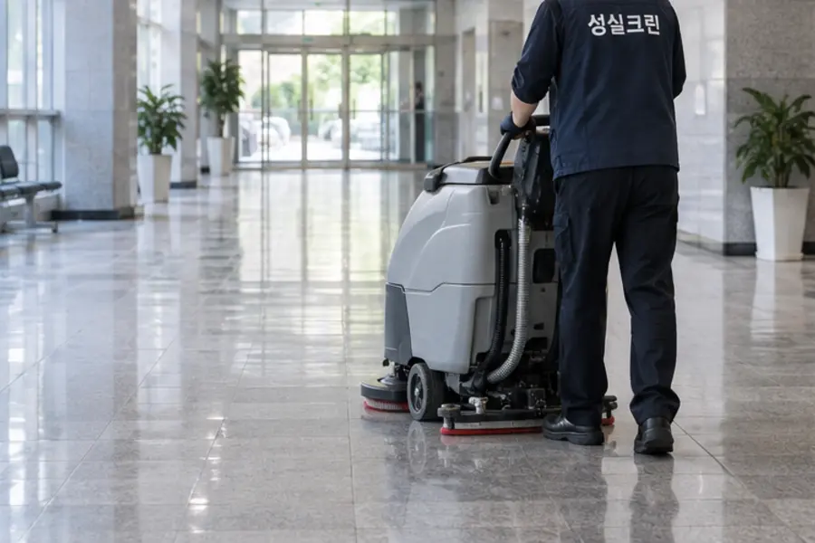 의왕시 관공서·학교·어린이집 청소 접촉면·도구 구분 전문장비 관리